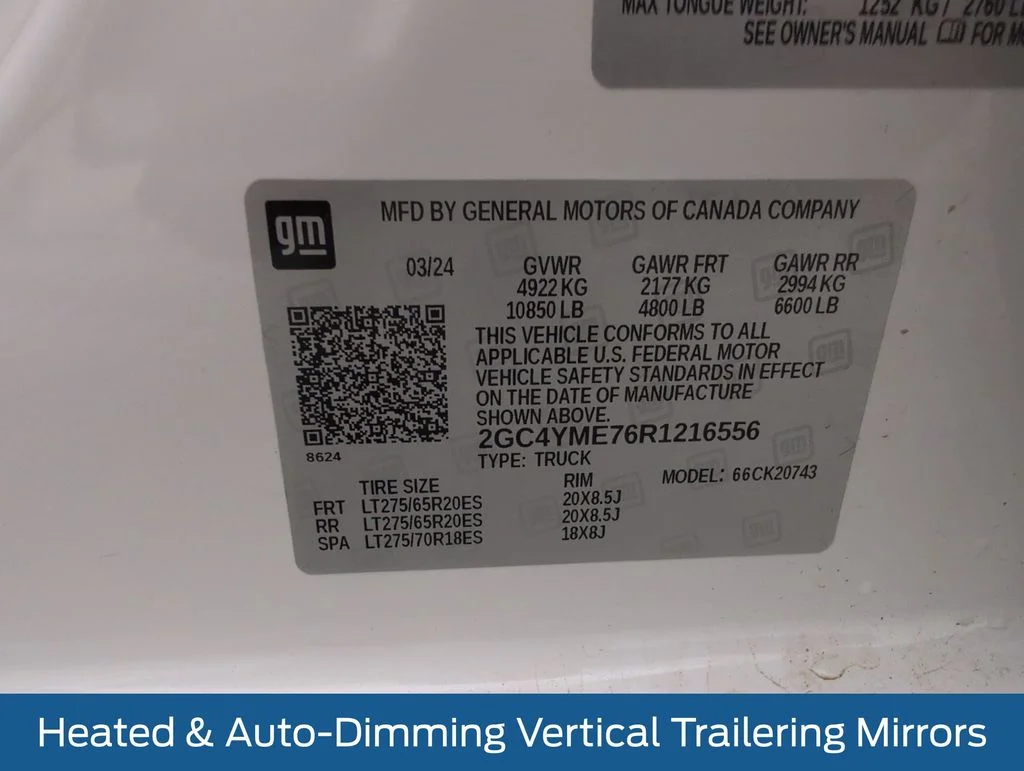 Certified Used 2024 White Chevrolet Custom image 34