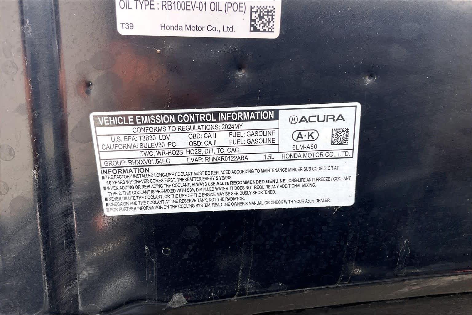Certified Used 2024 Majestic Black Pearl Acura A-SPEC image 30