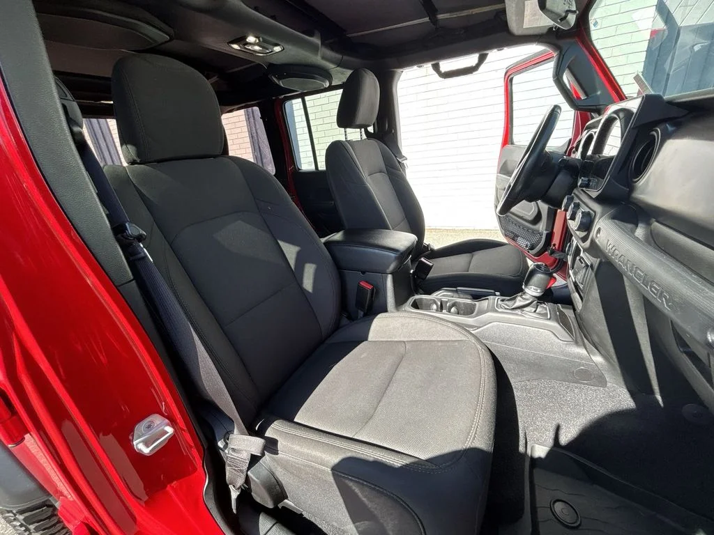 Used 2021 Red Jeep Unlimited Willys image 26