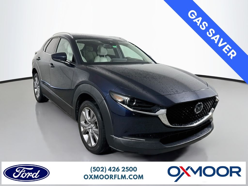 Used 2020 Deep Crystal Blue Mica Mazda Premium Package image 1