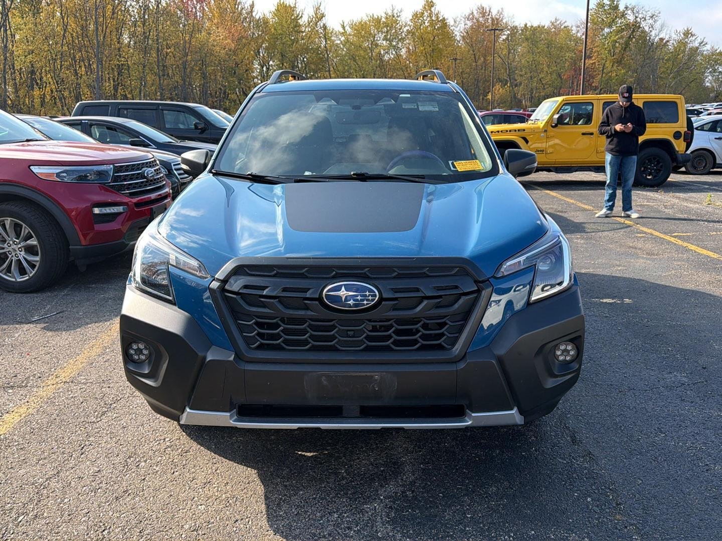 Used 2024 Geyser Blue Subaru Wilderness image 7