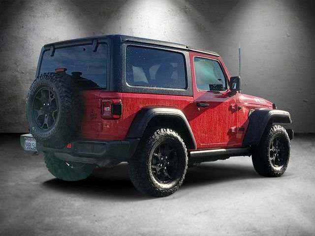 Used 2022 Red Jeep Willys image 3