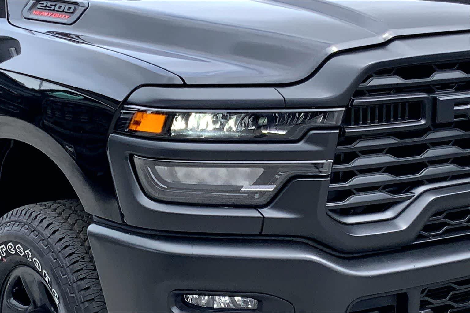 New 2026 Diamond Black Crystal Pearl-Coat Exterior Paint RAM Tradesman image 10