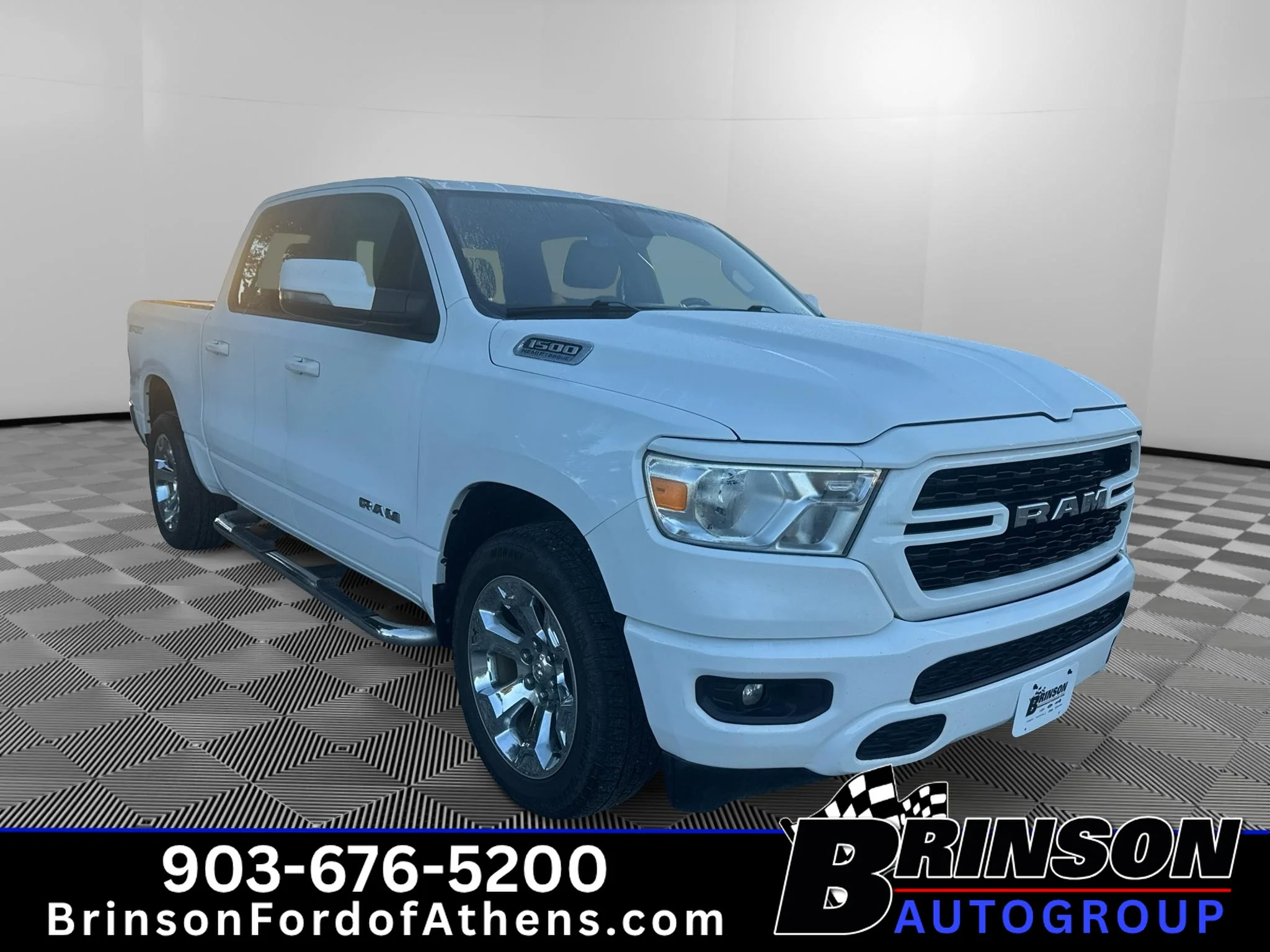 Certified Used 2023 Bright White Clearcoat Ram Lone Star image 3
