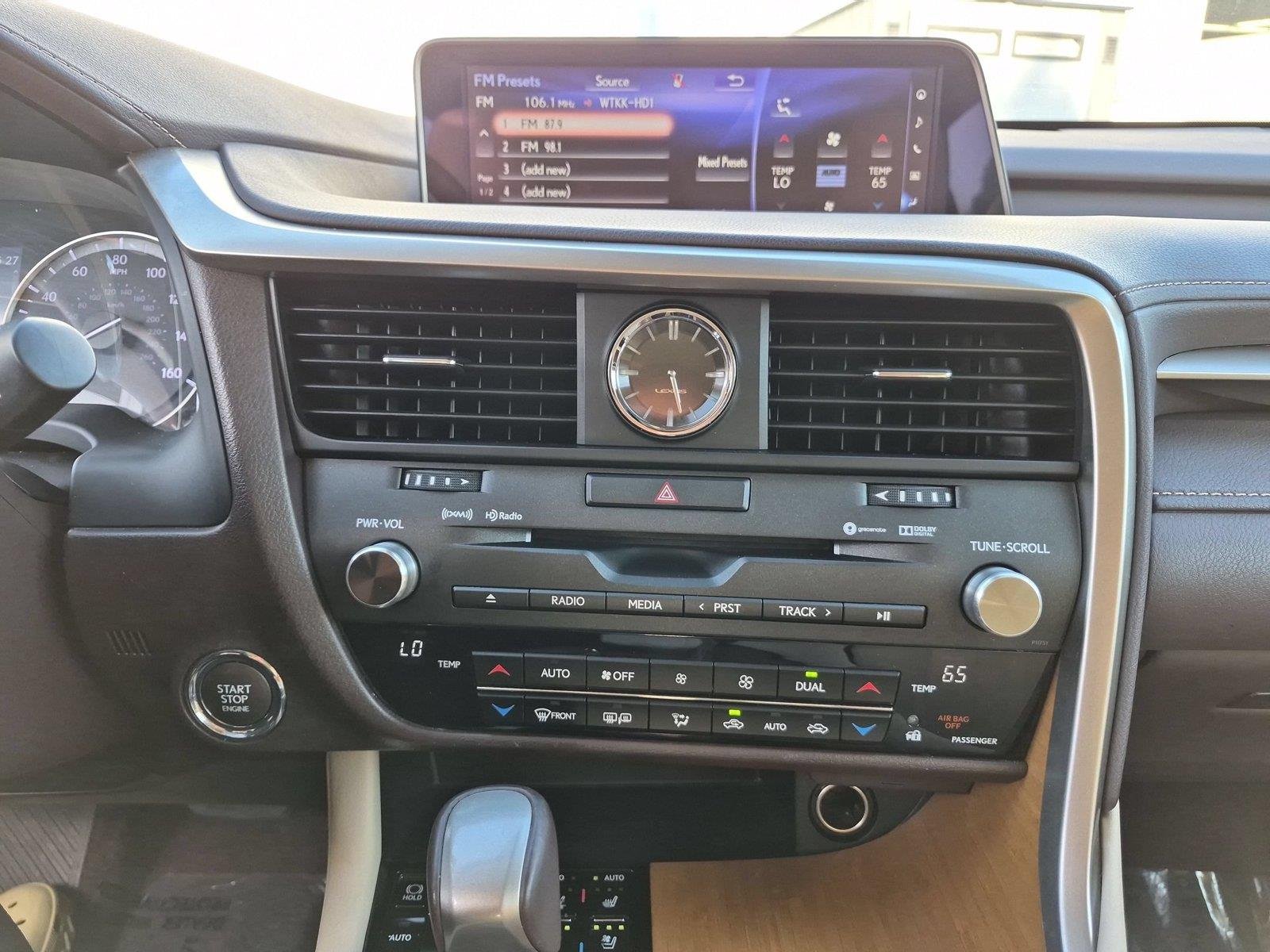 Used 2018 Silver Lining Metallic Lexus RX 350 F Sport image 23