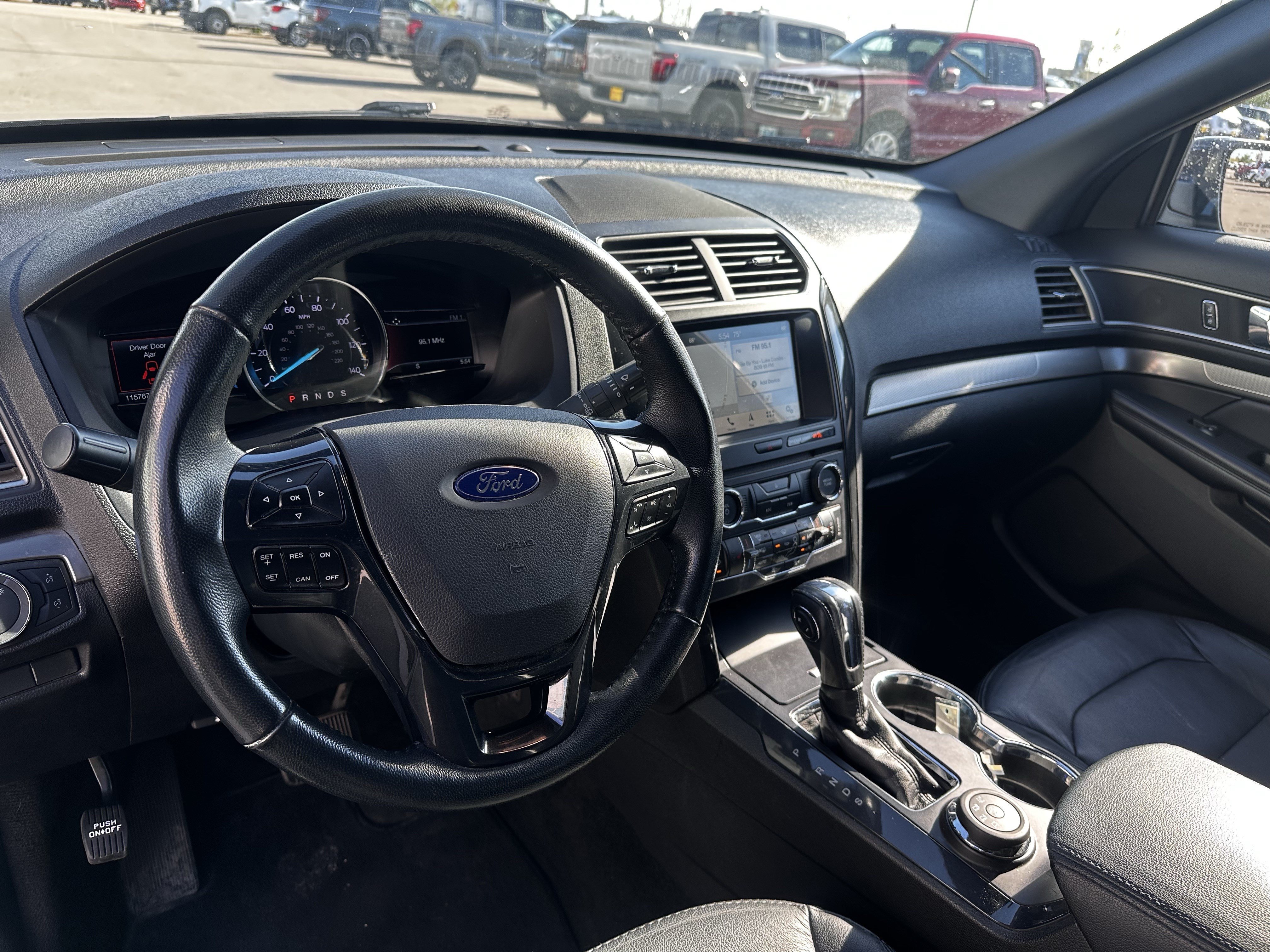 Used 2018 Shadow Black Ford XLT image 6