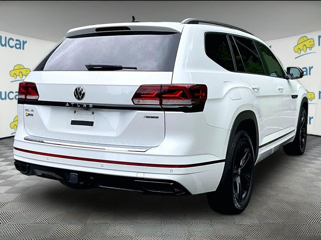 Used 2023 White Volkswagen 3.6L V6 SEL R-Line image 7