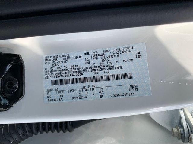 Used 2020 White Ford Lariat image 24