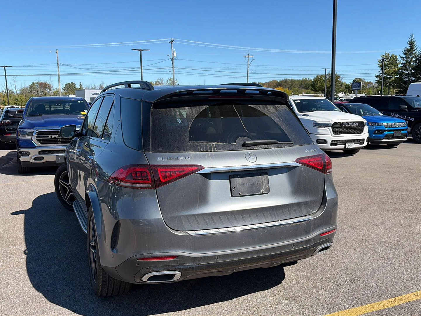 Used 2023 Selenite Grey Metallic Mercedes-Benz GLE 350 image 3
