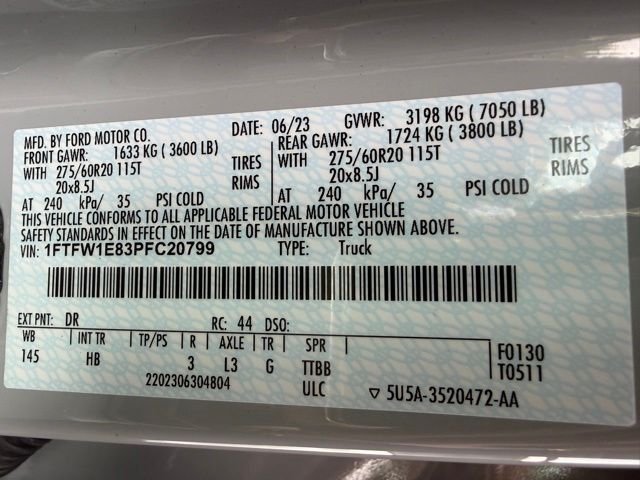 Certified Used 2023 Avalanche Ford Lariat image 47