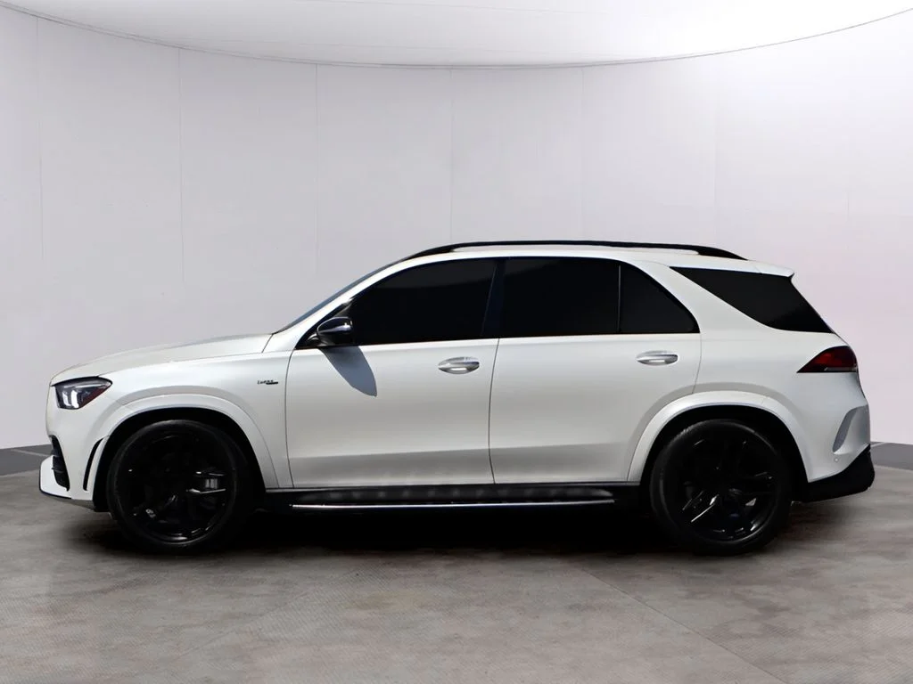 Used 2021 designo Diamond White Metallic Mercedes-Benz GLE 53 AMG® image 4