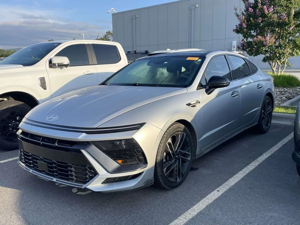 Used 2024 Aero Silver Matte Hyundai N Line image 2