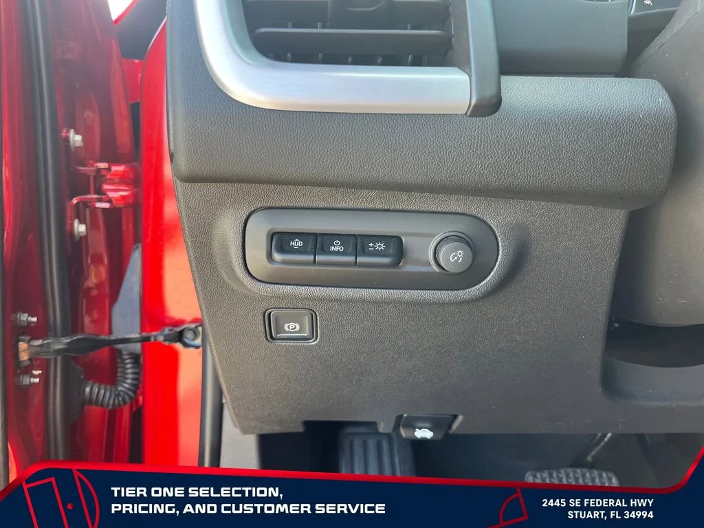 Used 2023 Volcanic Red Tintcoat GMC SLT image 25
