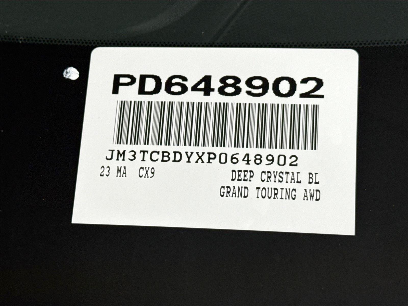 Used 2023 Deep Crystal Blue Mica Mazda Grand Touring image 47