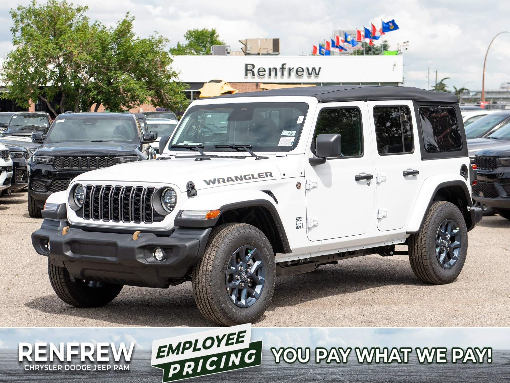 New 2026 White Jeep 85th Anniversary* image 1
