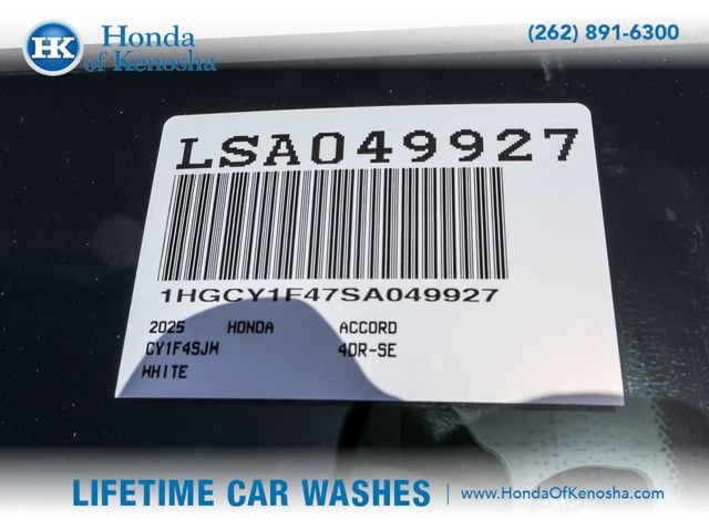 2025 Honda Accord SE - Photo 29