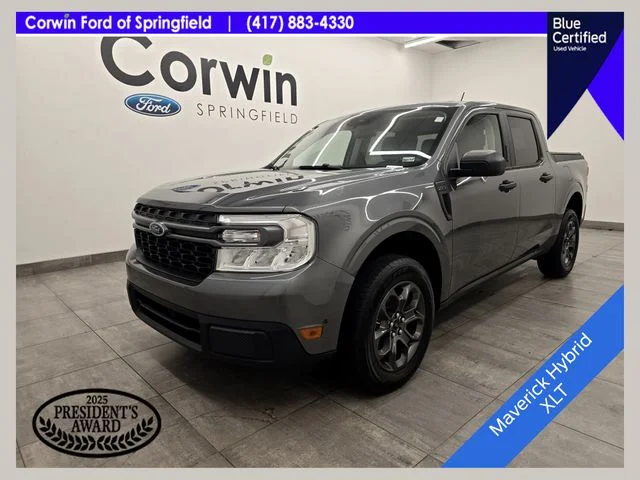 Used 2022 Carbonized Gray Metallic Ford XLT image 1