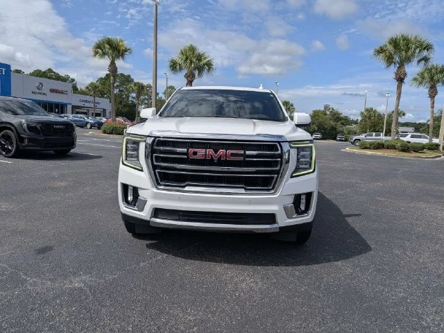 Used 2022 SUMMIT WHITE GMC SLT image 8