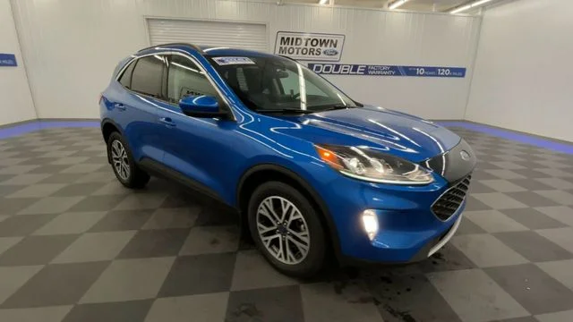 Used 2021 Ford Escape SEL with VIN 1FMCU9H97MUB12930 for sale in Warren, PA
