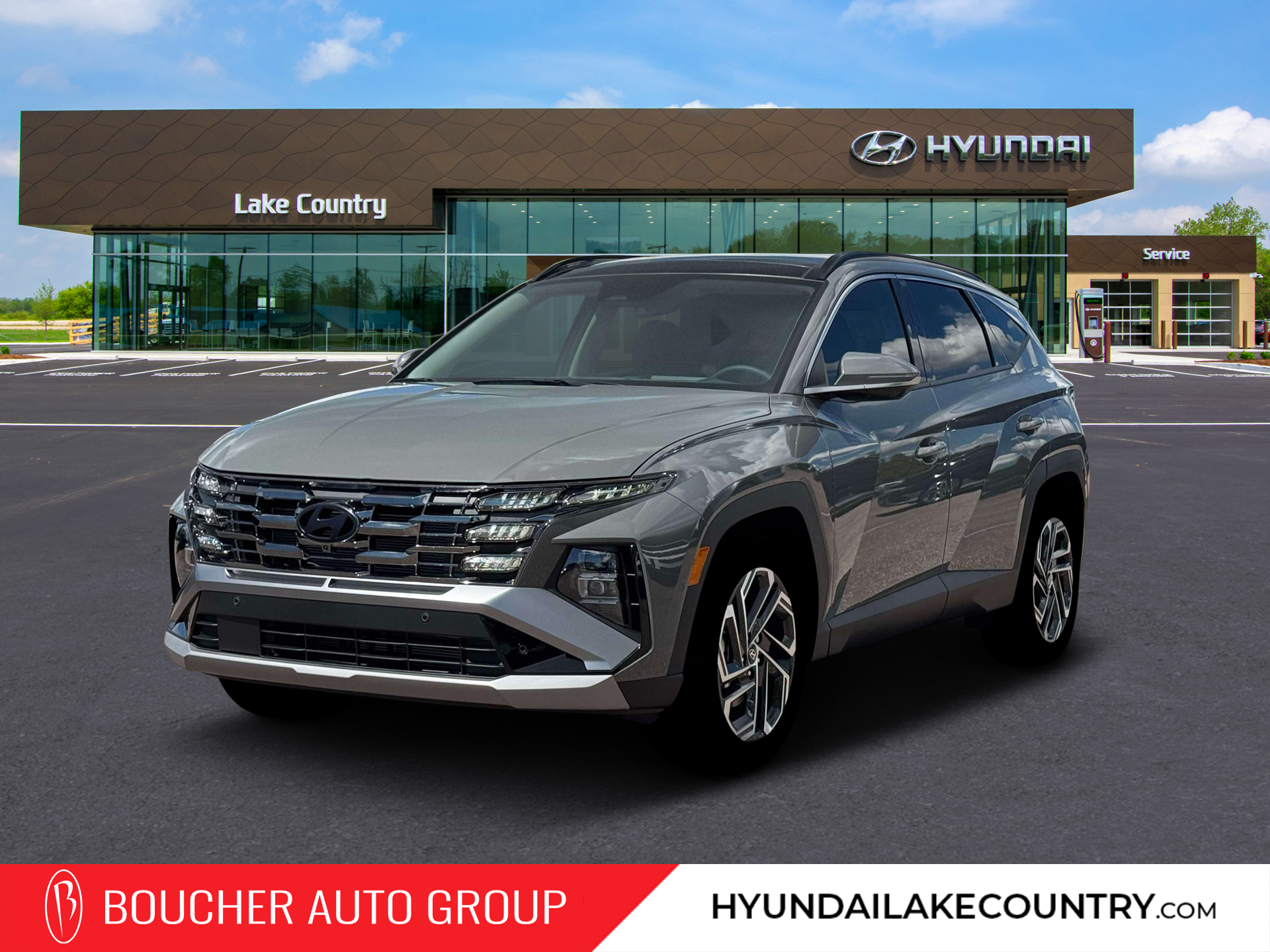New 2026 Gray Hyundai Limited AWD image 1