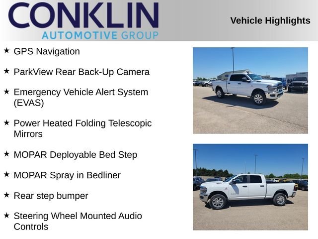 New 2026 Bright White Clearcoat RAM Big Horn image 2