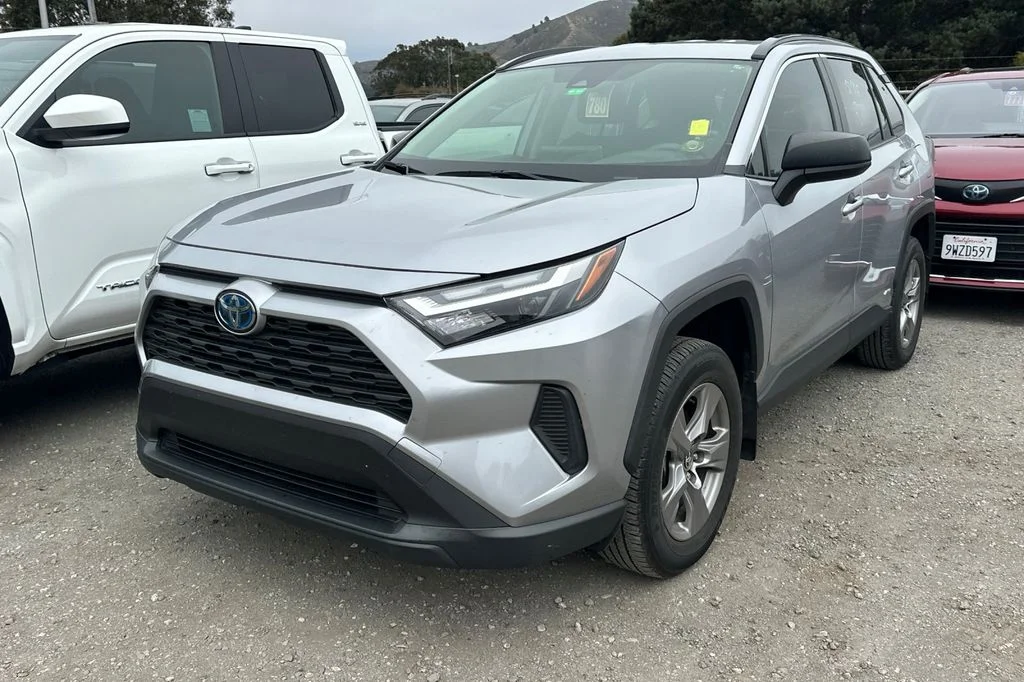 Certified Used 2024 Silver Toyota LE image 2