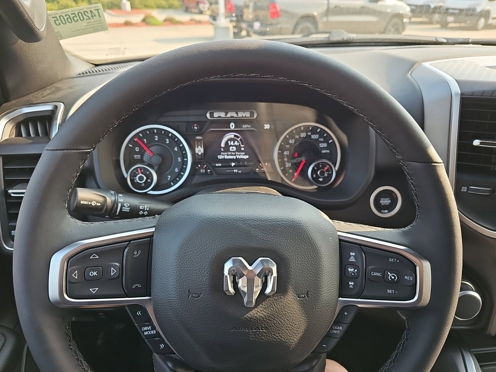 New 2026 Diamond Black Crystal Pearlcoat Ram Big Horn image 20