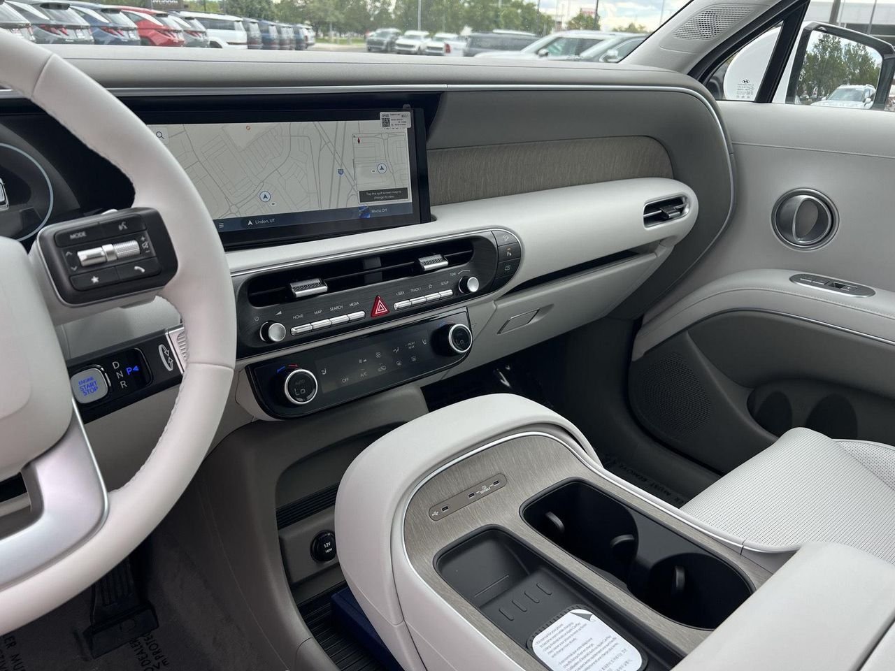 New 2027 Creamy White Pearl Hyundai SEL AWD image 74