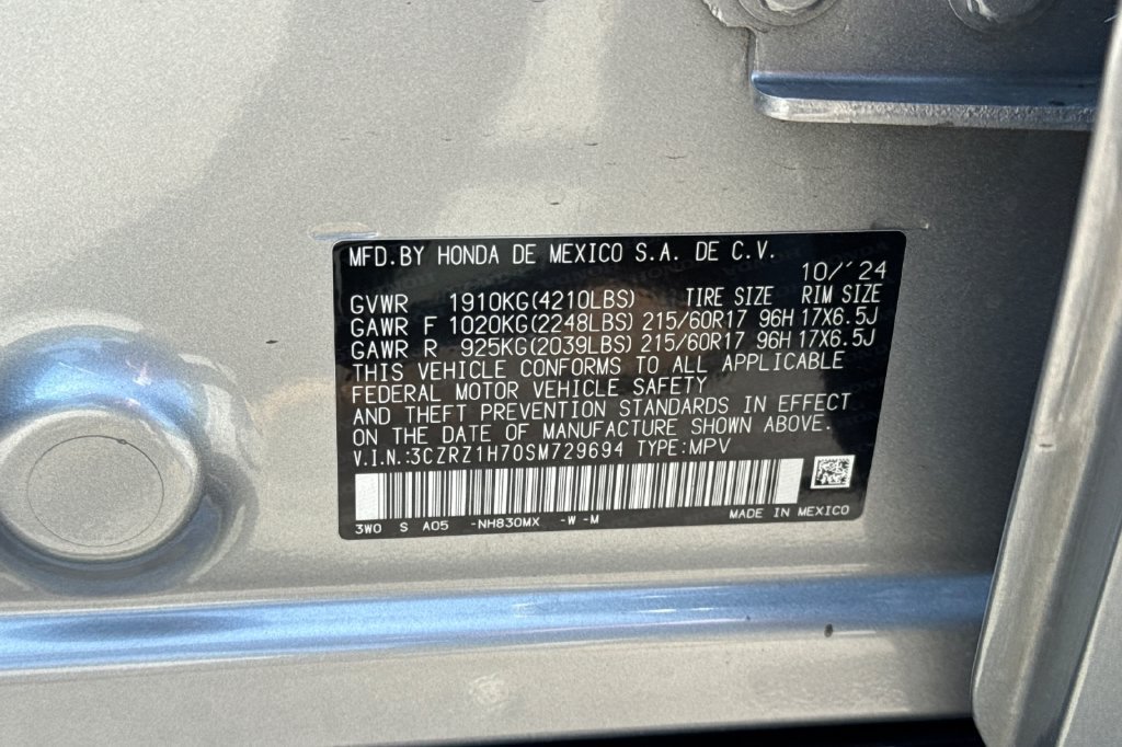 Used 2025 Lunar Silver Metallic Honda EX-L image 35