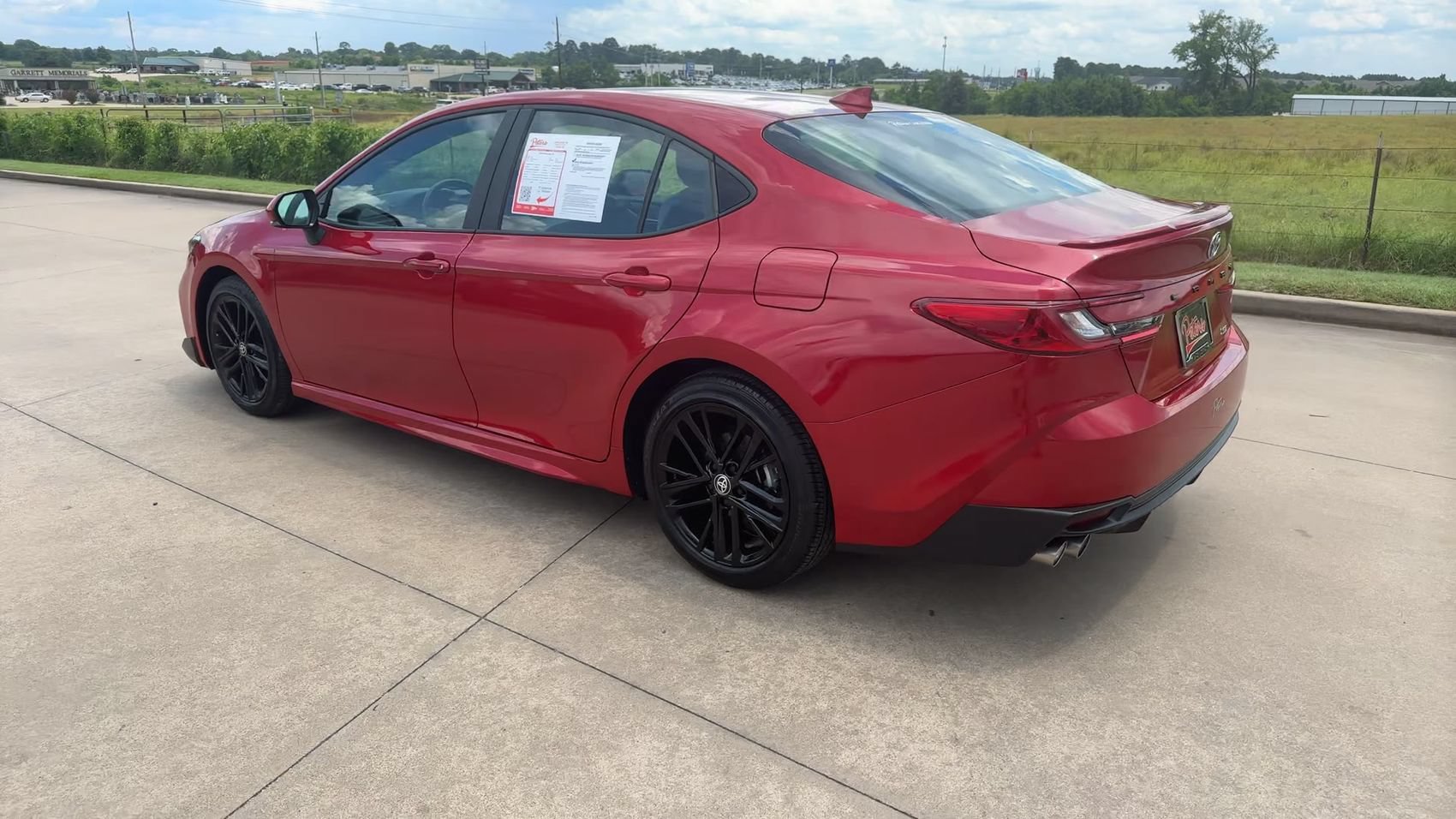 Used 2025 Red Toyota SE image 7