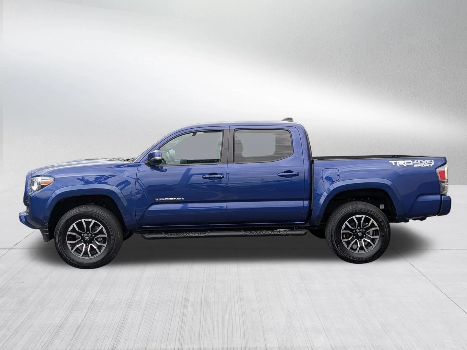 Used 2022 Blue Crush Metallic Toyota TRD Sport image 4