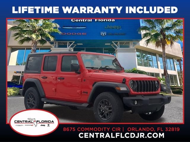 New 2027 Firecracker Red Clear-Coat Paint Jeep Sport S image 1