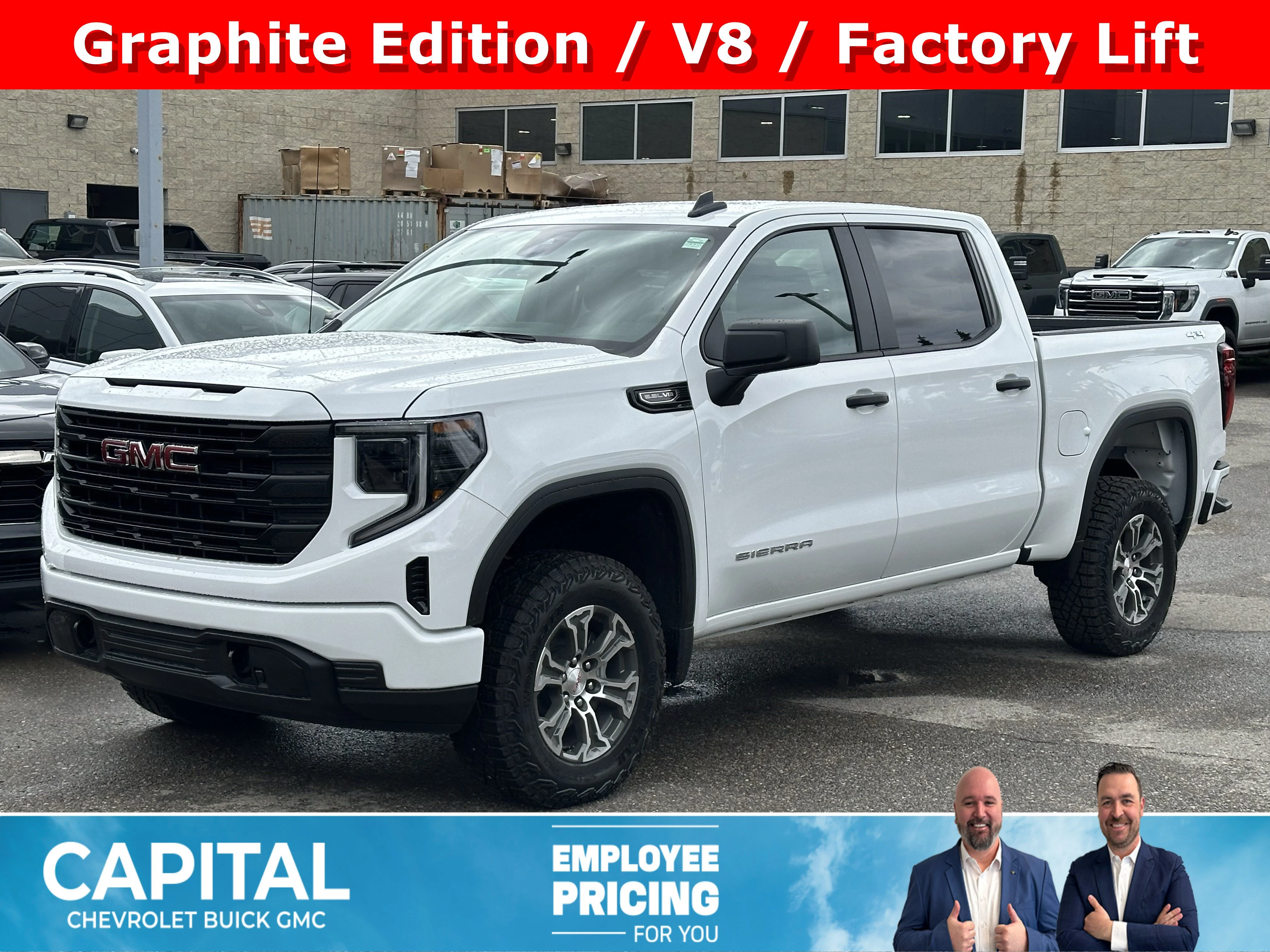 New 2026 Summit White GMC Pro image 1