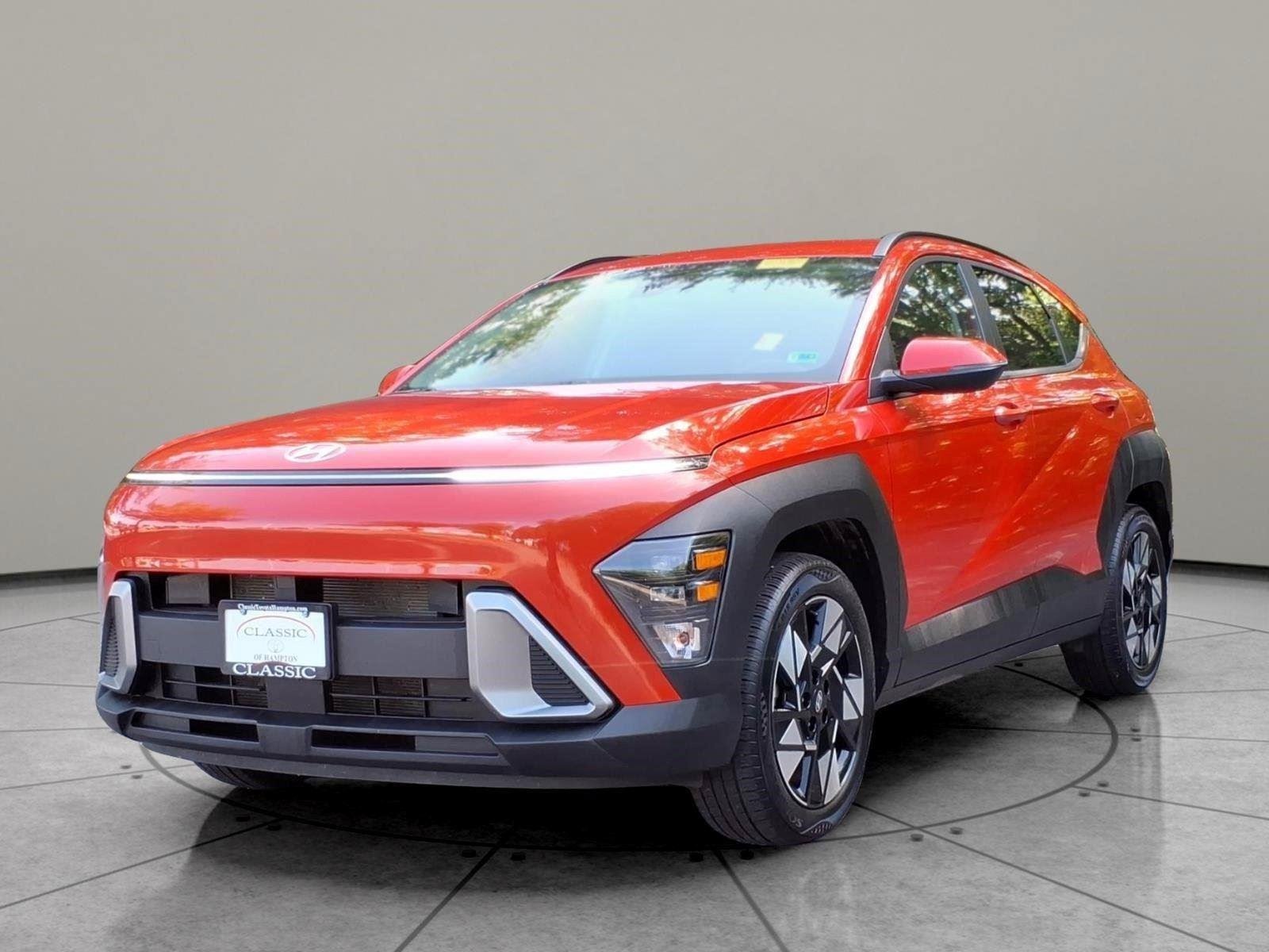 Used 2025 Soultronic Orange Pearl Hyundai SEL image 1