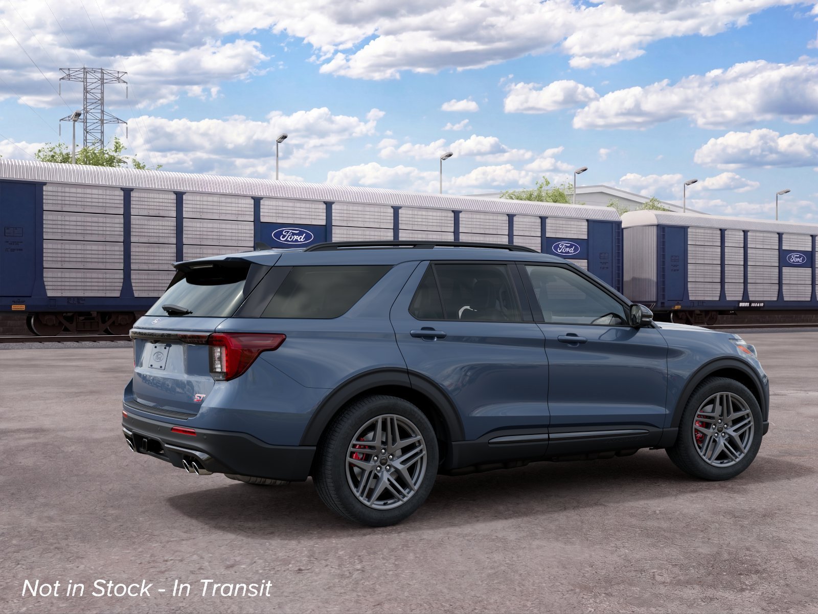 New 2027 Vapor Blue Metallic Ford ST image 6