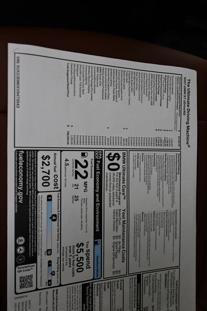 New 2027 Dravit Grey Metallic BMW xDrive40i image 26