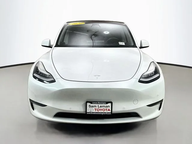 Used 2020 White Tesla Performance image 2