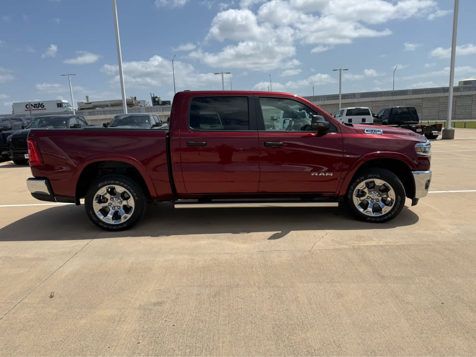 Used 2025 Delmonico Red Pearlcoat Ram Lone Star image 10