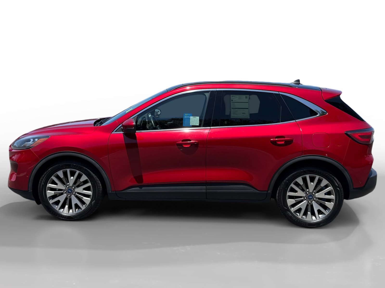 Used 2020 Red Metallic Ford Titanium image 2
