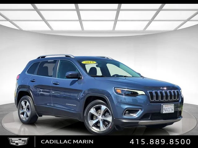 Used 2019 Blue Jeep Limited image 1