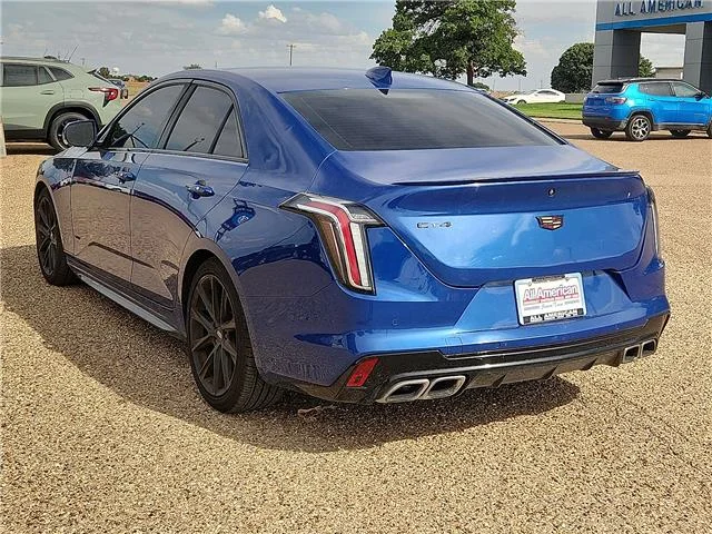 Used 2020 Wave Metallic Cadillac V-Series Rear-wheel Drive image 3