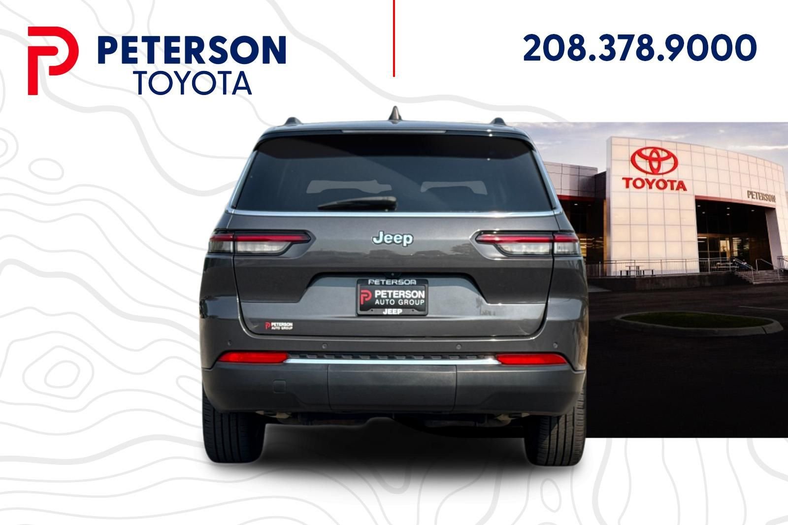 Used 2022 Gray Jeep Laredo image 4