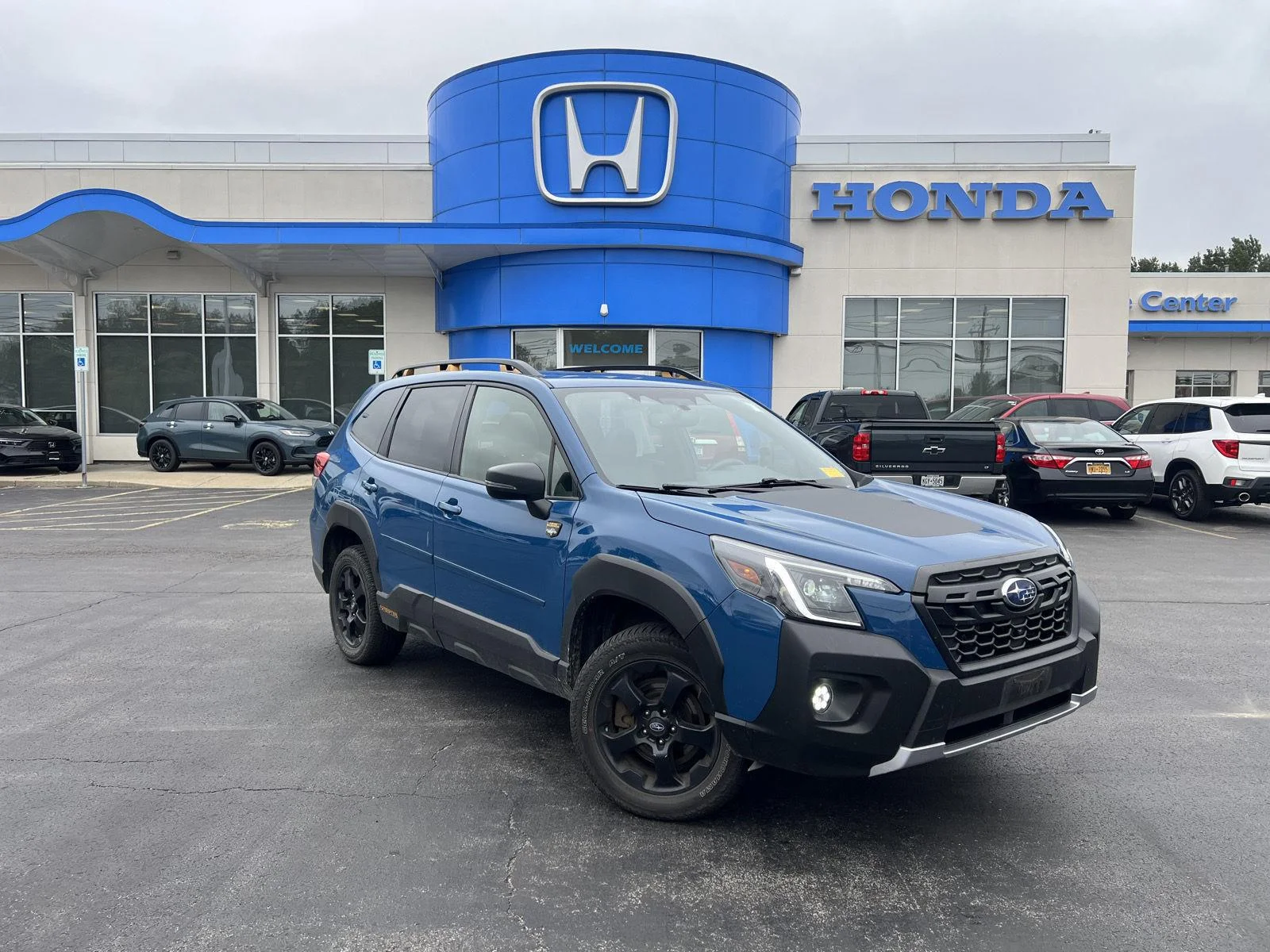 Used 2023 Geyser Blue Subaru Wilderness image 20