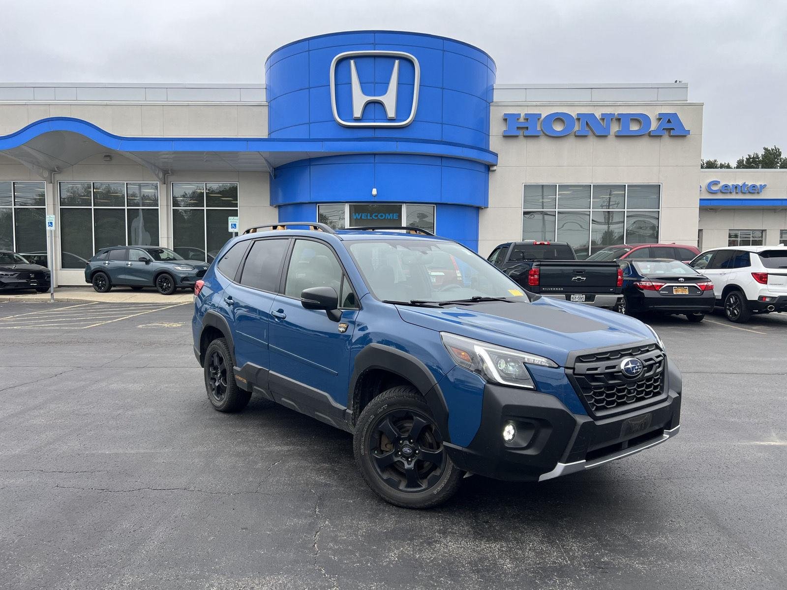 Used 2023 Geyser Blue Subaru Wilderness image 20