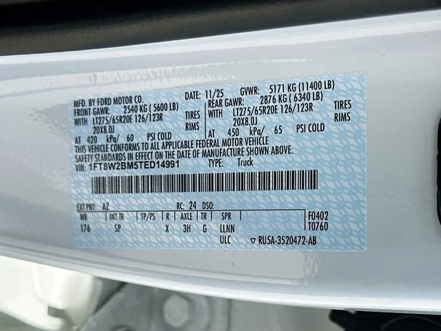 New 2026 White Metallic Ford King Ranch image 21