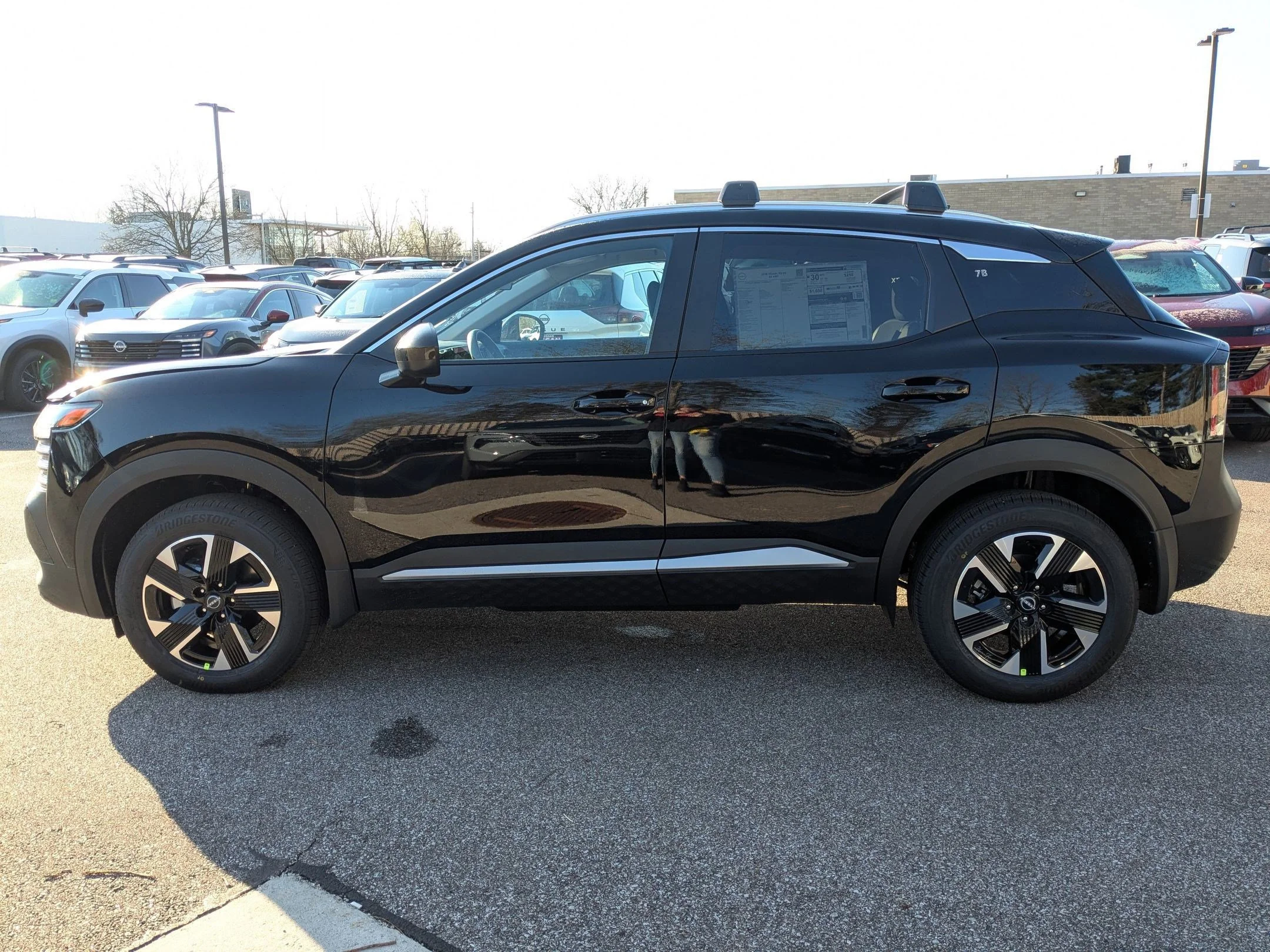 New 2026 Super Black Nissan SV image 9