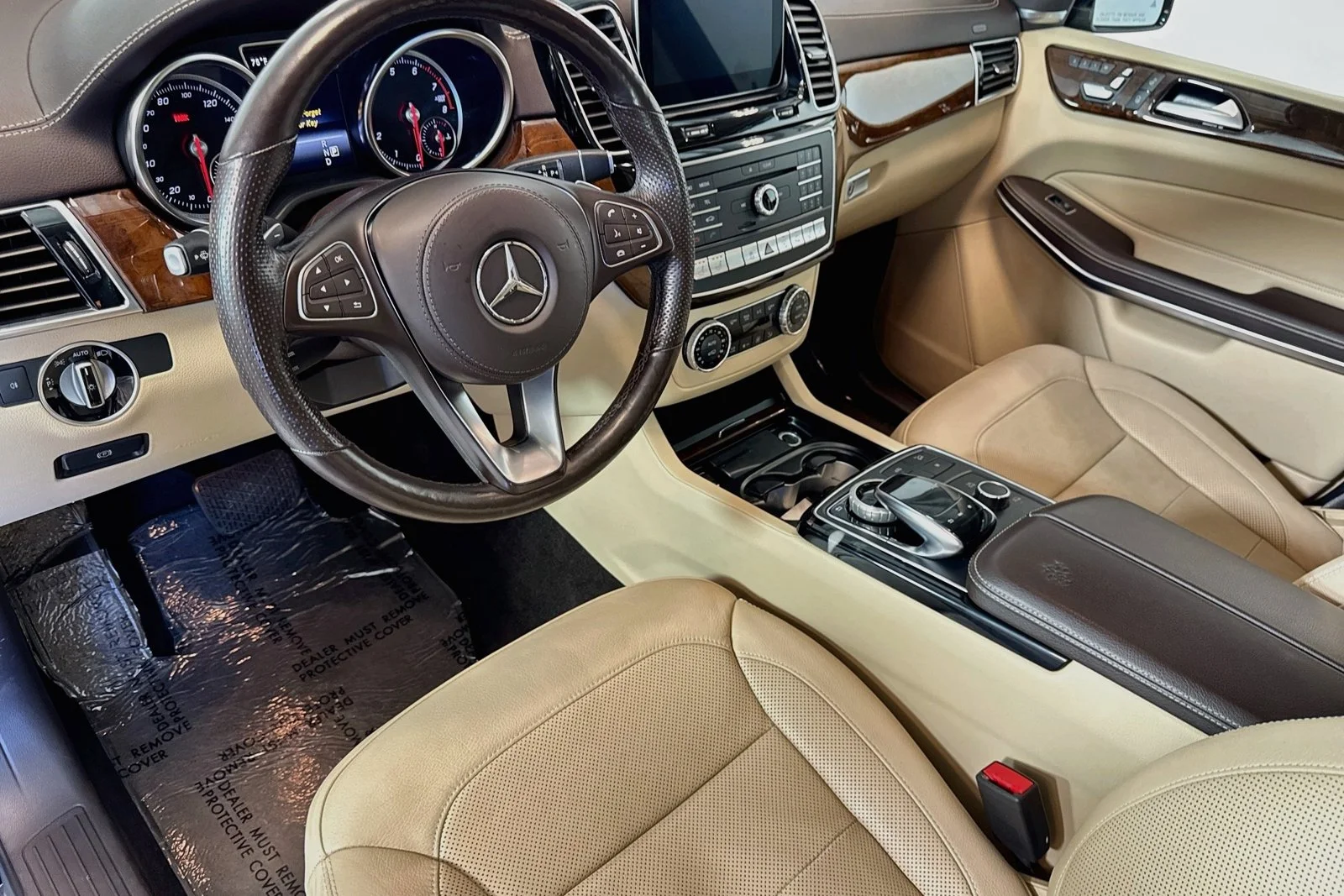 Used 2019 Lunar Blue Metallic Mercedes-Benz GLS 550 image 9
