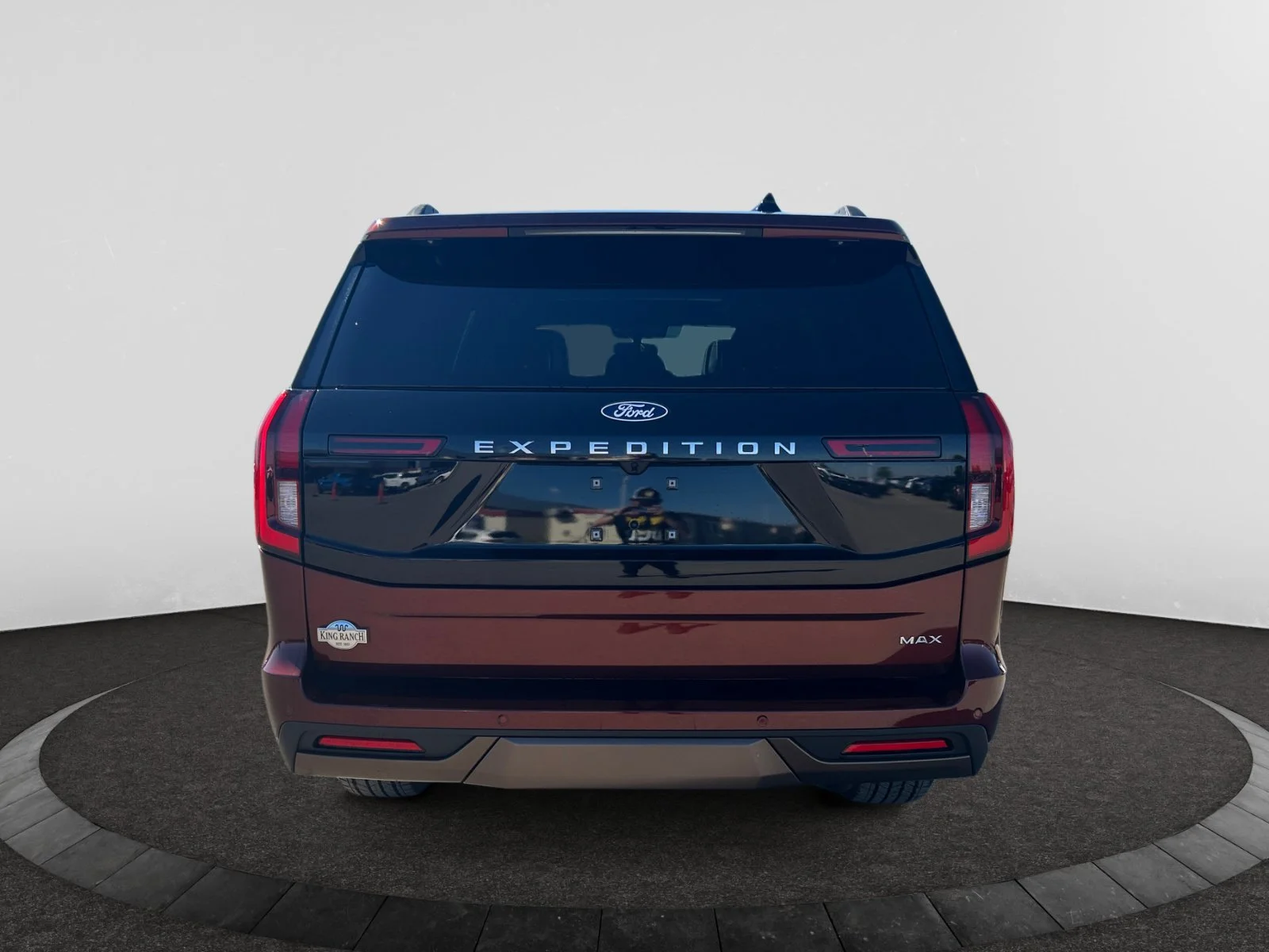 New 2027 Bronze Fire Metallic Tinted Clearcoat Ford King Ranch Max image 4