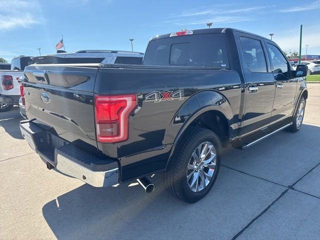 Used 2017 Shadow Black Ford Lariat image 4