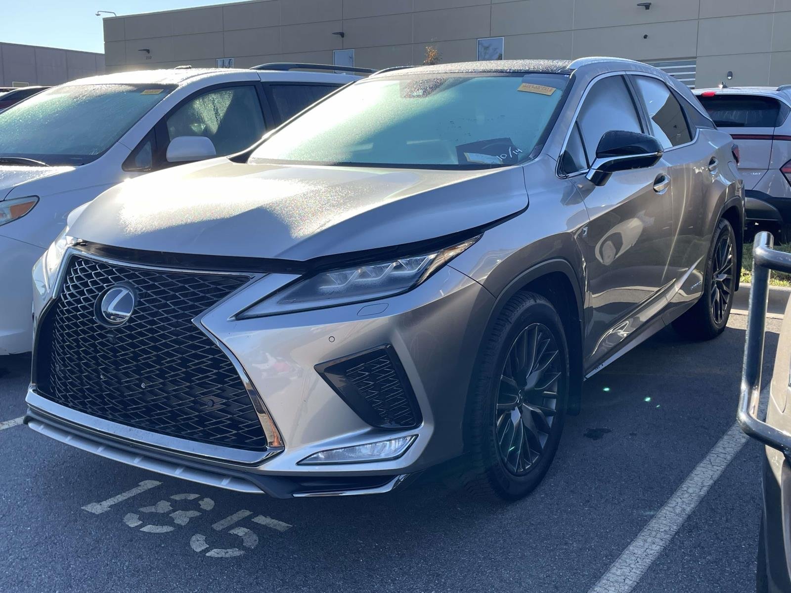 Used 2022 Atomic Silver Lexus F SPORT Handling image 2